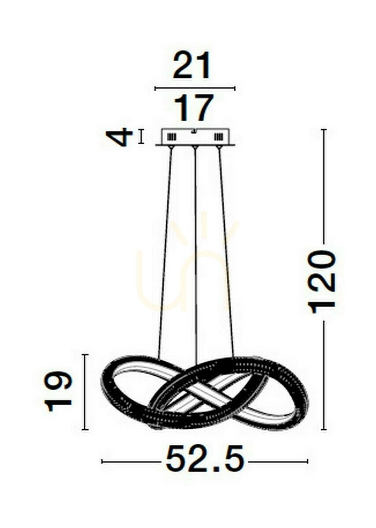 Wyświetl Lampa Wisząca AMECA Luces Exclusivas LE42816 Lampa Wisząca AMECA Luces Exclusivas LE42816