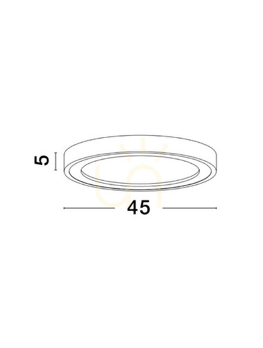 Sprawdź Plafon COMITAN Luces Exclusivas LE42839