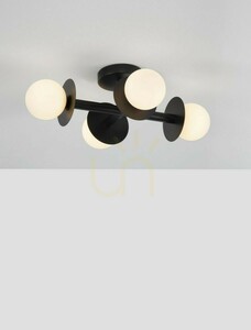 Plafon URUAPAN czarny 4×G9 Luces Exclusivas LE42887 small 1