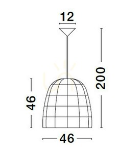 Lampa Wisząca REYNOSA Luces Exclusivas LE42947 small 2