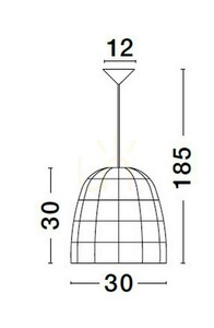 Lampa Wisząca REYNOSA Luces Exclusivas LE42948 small 2