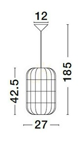 Lampa Wisząca PARANA Luces Exclusivas LE42953 small 3