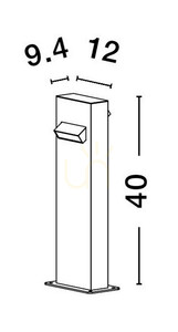 Słupek Oświetleniowy MONCLOVA Luces Exclusivas LE71479 small 1