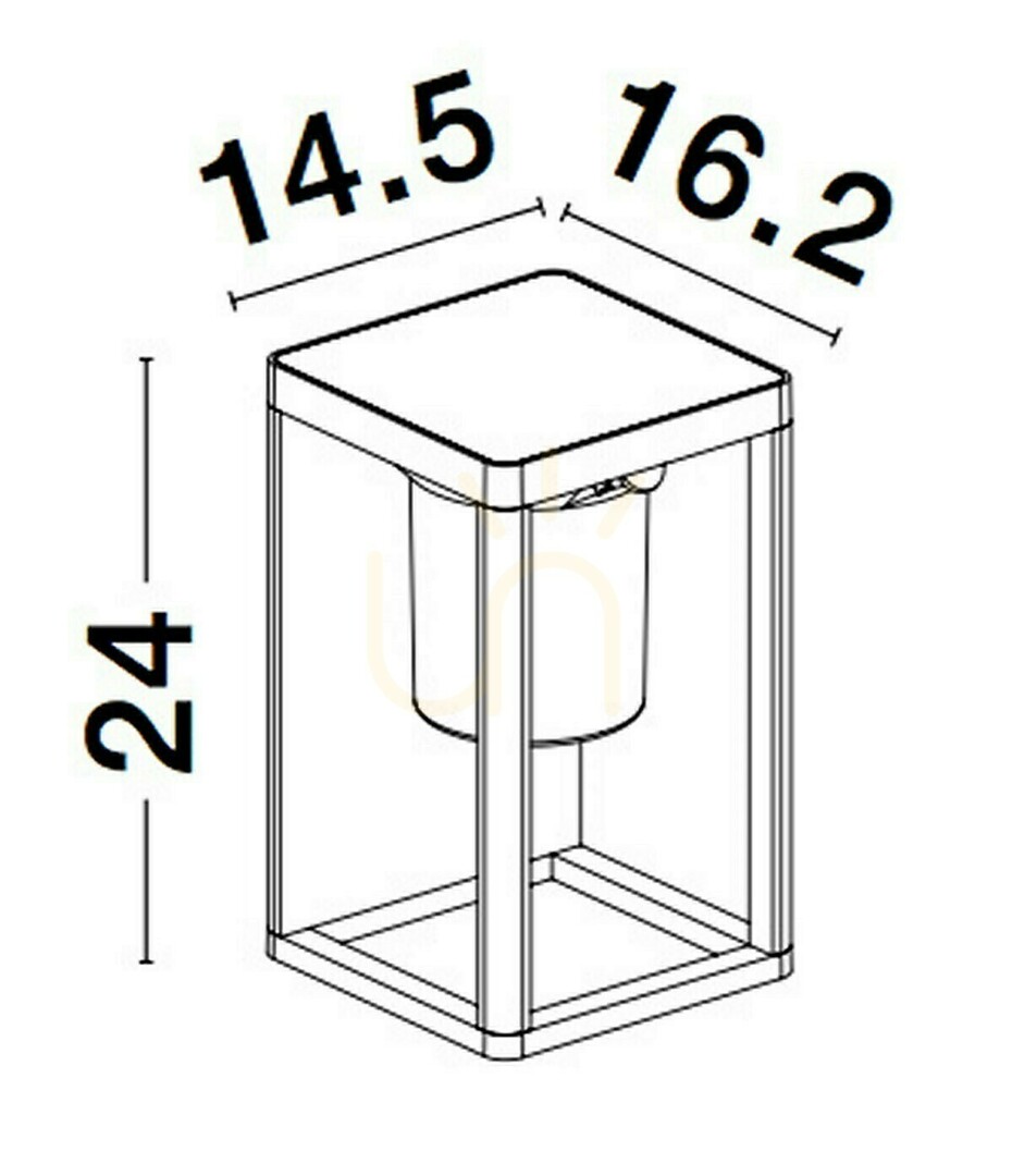Wyświetl Kinkiet Zewnętrzny GIBRALEON Luces Exclusivas LE71549 Kinkiet Zewnętrzny GIBRALEON Luces Exclusivas LE71549
