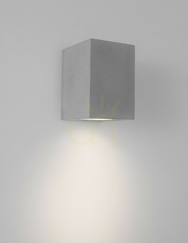 Sprawdź Kinkiet zewnętrzny IXTAPALUCA GU10 7W IP65 beton szary 12 cm światło w dół LE71605 Luces Exclusivas
