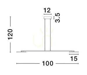 Lampa Wisząca ABOT Luces Exclusivas LE43210 3 Lampa Wisząca ABOT Luces Exclusivas LE43210 small 3