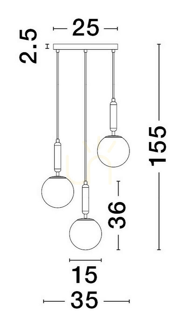 Zobacz Lampa Wisząca AGRO Luces Exclusivas LE43223 Lampa Wisząca AGRO Luces Exclusivas LE43223