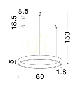 Lampa Wisząca BARI Luces Exclusivas LE43252 0 Lampa Wisząca BARI Luces Exclusivas LE43252 small 0