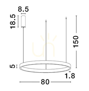 Lampa Wisząca BARI Luces Exclusivas LE43253 2 Lampa Wisząca BARI Luces Exclusivas LE43253 small 2
