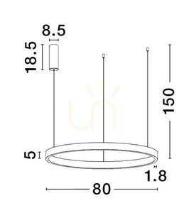 Lampa Wisząca BARI Luces Exclusivas LE43256 2 Lampa Wisząca BARI Luces Exclusivas LE43256 small 2