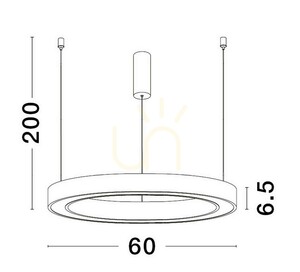 Lampa Wisząca BARI Luces Exclusivas LE43274 small 2