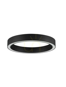 Plafon MILPA Luces Exclusivas LE43277 LED 40W 3000K 2152lm ø 60 cm czarny mat small 0