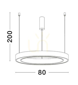 Lampa Wisząca MILPA Luces Exclusivas LE43287 2 Lampa Wisząca MILPA Luces Exclusivas LE43287 small 2