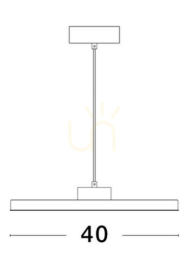 Sprawdź Lampa wisząca LED Luces Exclusivas ACAYO LE43329, czarny mat, 40 cm, 3000 K