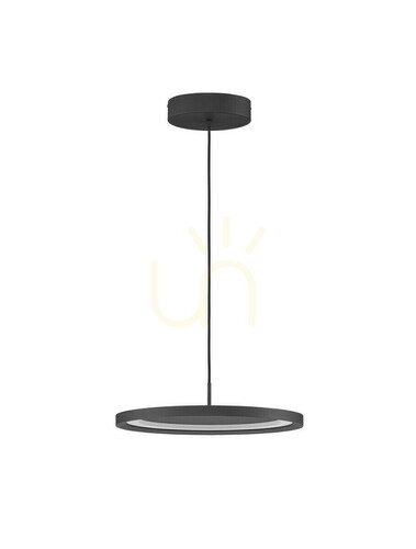 Sprawdź Lampa wisząca LED Luces Exclusivas ACAYO LE43329, czarny mat, 40 cm, 3000 K