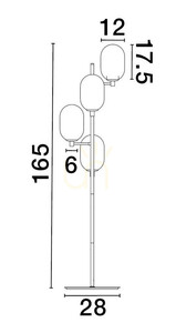 Lampa Podłogowa BADESI Luces Exclusivas LE43354 1 Lampa Podłogowa BADESI Luces Exclusivas LE43354 small 1