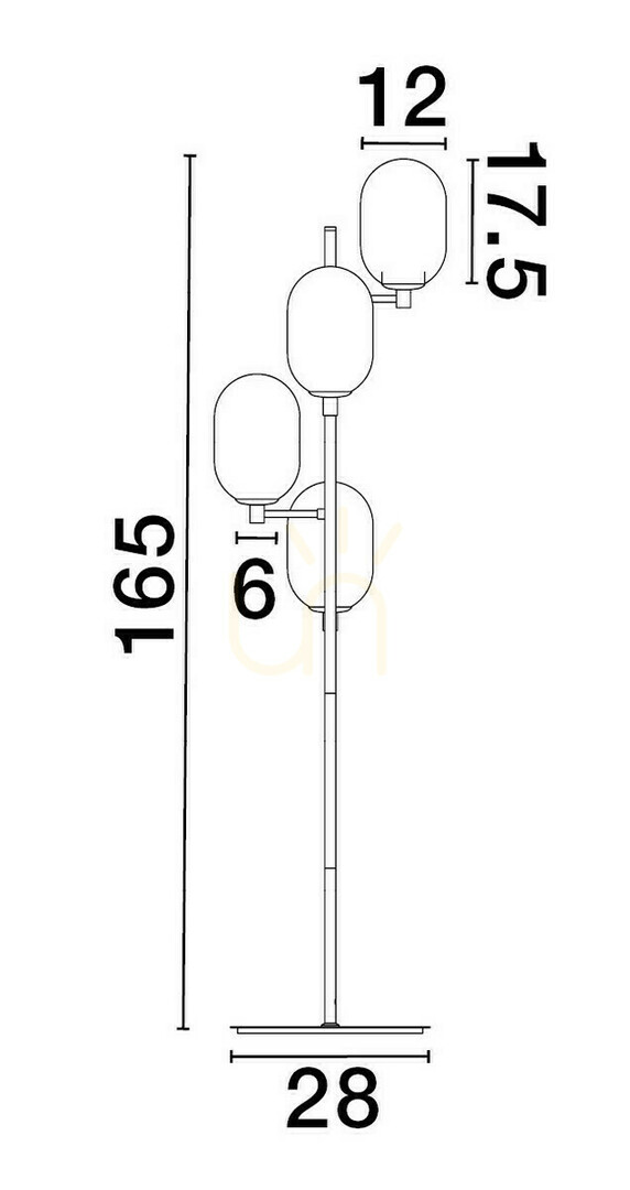 Zobacz Lampa Podłogowa BADESI Luces Exclusivas LE43354 Lampa Podłogowa BADESI Luces Exclusivas LE43354