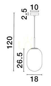 Lampa Wisząca ACUYO Luces Exclusivas LE43356 2 Lampa Wisząca ACUYO Luces Exclusivas LE43356 small 2