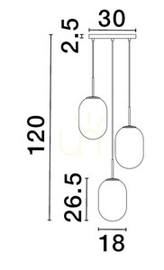 Lampa Wisząca ACUYO Luces Exclusivas LE43358 2 Lampa Wisząca ACUYO Luces Exclusivas LE43358 small 2