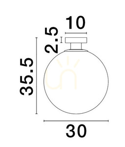 Plafon ADELA Luces Exclusivas LE43359 small 2
