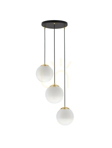 Sprawdź Lampa wisząca Luces Exclusivas ADELA LE43361 złota, 3×E27