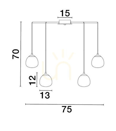 Sprawdź Lampa Wisząca ADOBE Luces Exclusivas LE43364