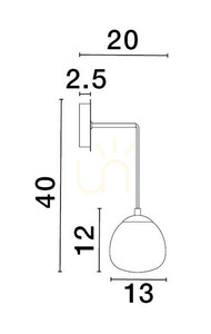 Lampa Wisząca ADOBE Luces Exclusivas LE43366 1 Lampa Wisząca ADOBE Luces Exclusivas LE43366 small 1