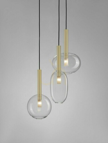 Sprawdź Lampa wisząca BAJOS Luces Exclusivas 3xG9 złota Ø50 cm LE43394