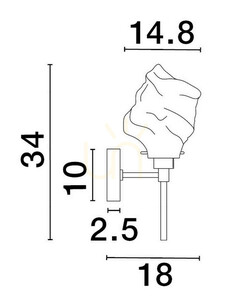 Kinkiet BALUN Luces Exclusivas LE43404 2 Kinkiet BALUN Luces Exclusivas LE43404 small 2