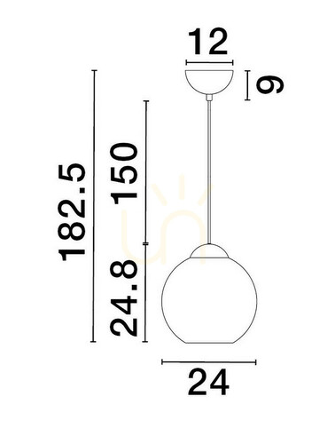 Sprawdź Lampa Wisząca BALMI Luces Exclusivas LE43411