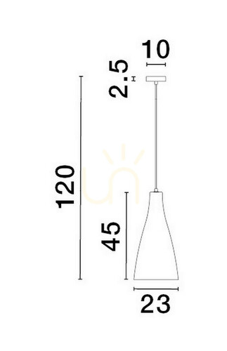 Sprawdź Lampa Wisząca BALSA Luces Exclusivas LE43416