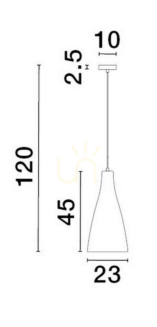 Zobacz Lampa Wisząca BALSA Luces Exclusivas LE43417 Lampa Wisząca BALSA Luces Exclusivas LE43417