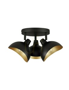 Spot sufitowy BANAC Luces Exclusivas LE43424 3xE14 czarny small 0