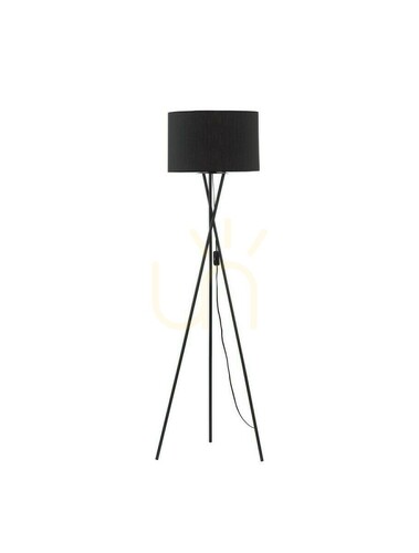 Sprawdź Czarna lampa podłogowa Luces Exclusivas ACACIA LE43446, 145 cm, E27