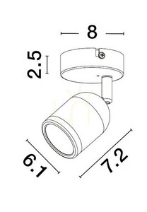 Kinkiet ACALAN Luces Exclusivas LE43447 small 1