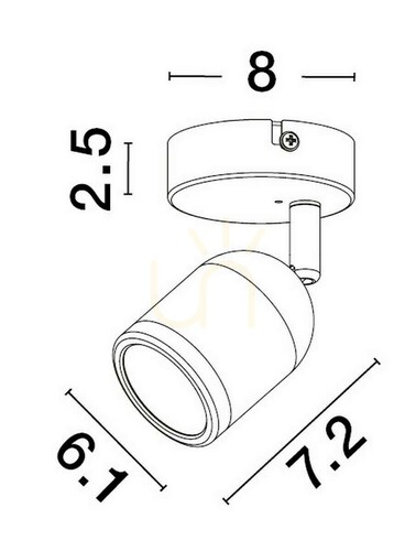 Sprawdź Kinkiet ACALAN Luces Exclusivas LE43448