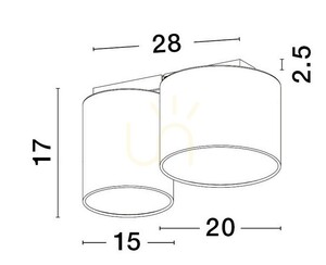 Plafon ACALCO Luces Exclusivas LE43453 small 2