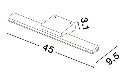 Sprawdź Kinkiet ACANOA Luces Exclusivas LE43456