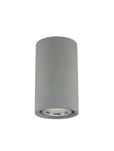 Sprawdź Plafon zewnętrzny ACHLUM LED 5W 200lm 3000K IP65 cement szary Ø9 cm LE73515 Luces Exclusivas