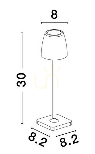Sprawdź Lampa Zewnętrzna Stojąca AGUITA Luces Exclusivas LE73549