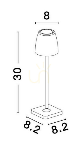 Sprawdź Lampa Zewnętrzna Stojąca AGUITA Luces Exclusivas LE73552