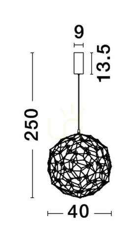Sprawdź Lampa Wisząca ALTA Luces Exclusivas LE43476