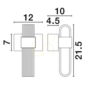 Kinkiet BAJA Luces Exclusivas LE43485 small 1