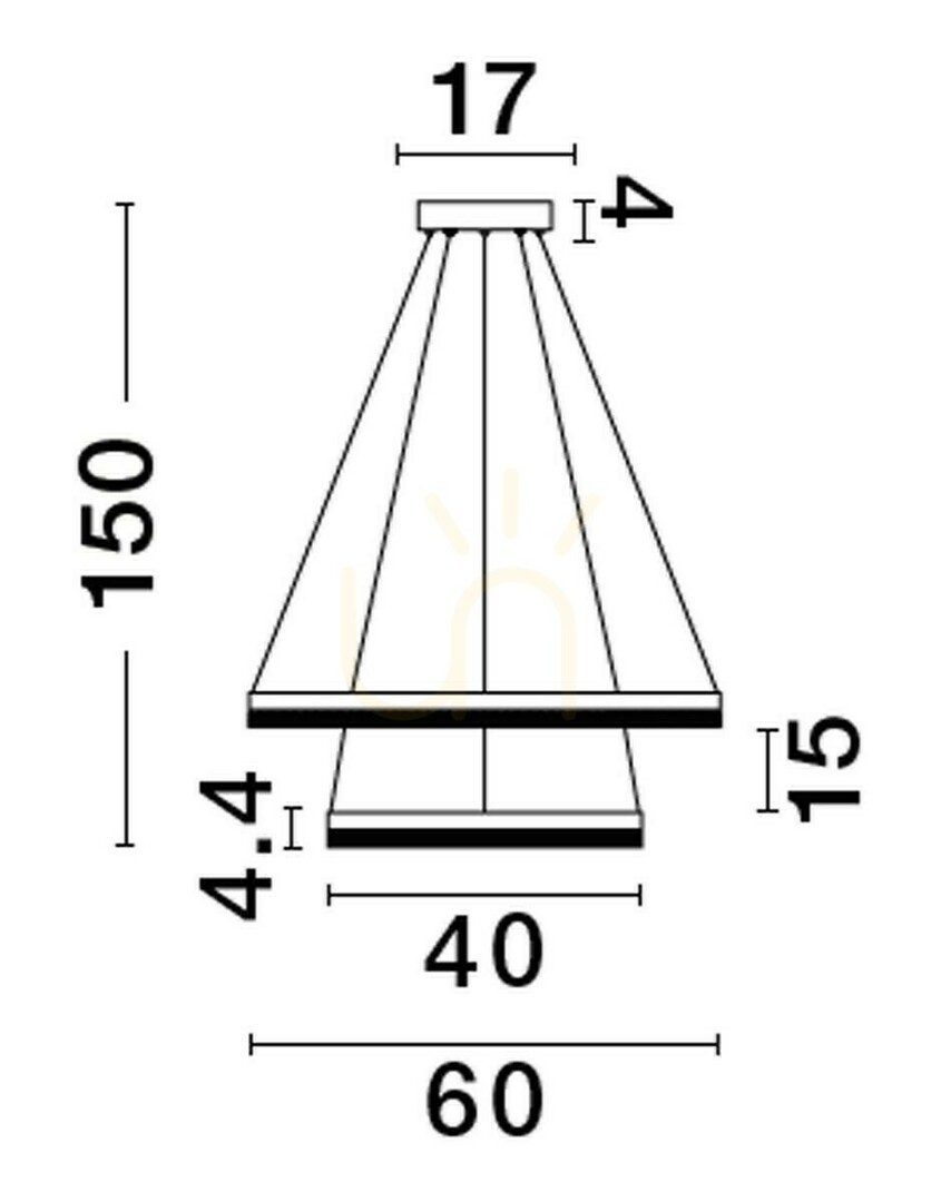 Zobacz Lampa Wisząca ACACIO Luces Exclusivas LE43557 Lampa Wisząca ACACIO Luces Exclusivas LE43557