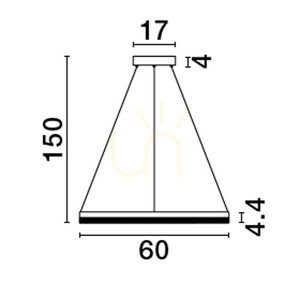 Lampa Wisząca ACACIO Luces Exclusivas LE43560 1 Lampa Wisząca ACACIO Luces Exclusivas LE43560 small 1