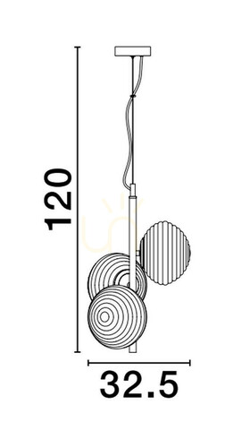 Sprawdź Lampa Wisząca BALAJU Luces Exclusivas LE43681