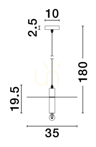Sprawdź Lampa Wisząca BAJIO Luces Exclusivas LE43705