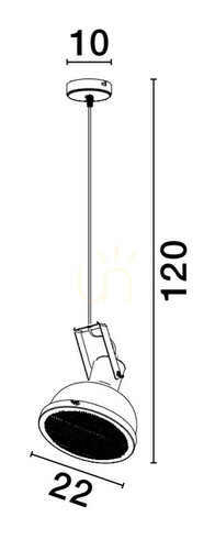 Sprawdź Lampa Wisząca BANCOS Luces Exclusivas LE43713