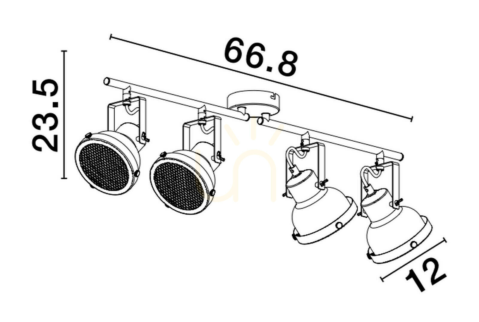 Zobacz Plafon BANCOS Luces Exclusivas LE43719 Plafon BANCOS Luces Exclusivas LE43719