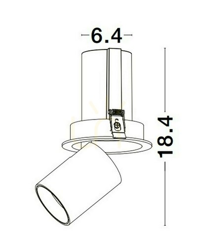 Sprawdź Oczko Sufitowe ACALAPA Luces Exclusivas LE61605